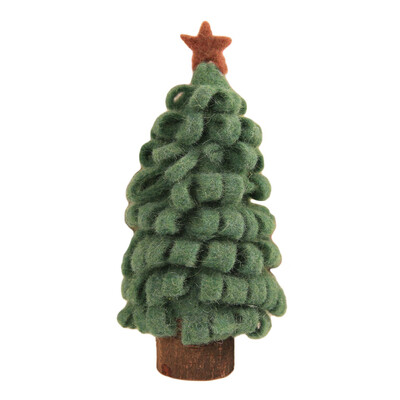 

Toponeto Wool Felt Christmas Tree Xmas Tree Hanging Ornaments Christmas Home Decors