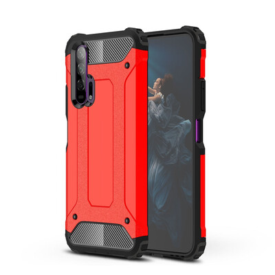 

Hybrid Bumper Armor Case Huawei Honor 20 Honor20 Pro Soft Phone Cover Huawei Honor 20 YAL-L41 YAL-AL10 Rugged TPU Case
