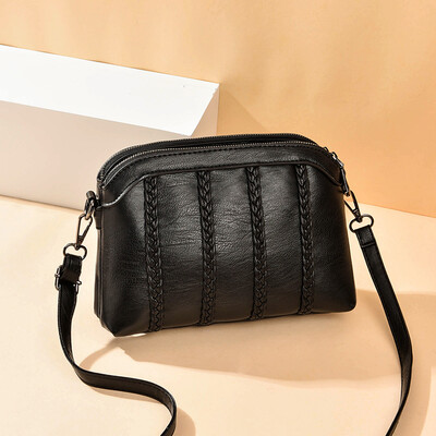

Middle-aged womens bags Mamas large-capacity soft leather fashion bags for middle-aged&old people