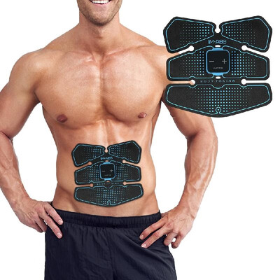

Abdominal Toning Belt AB Muscle Toner Trainer USB Rechargable Abs Training Fitness Machine Gear for Men&Women
