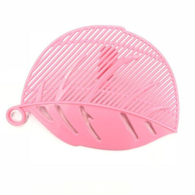 

Kitchen Leaf Shape Rice Wash Sieve Strainer Noodles Beans Peas Cleaning Tool