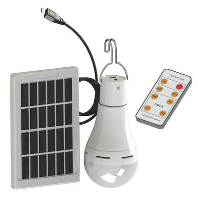 

5 Modes 20 COB LED Solar Light USB Rechargeable Energy Bulb Camping Lamp