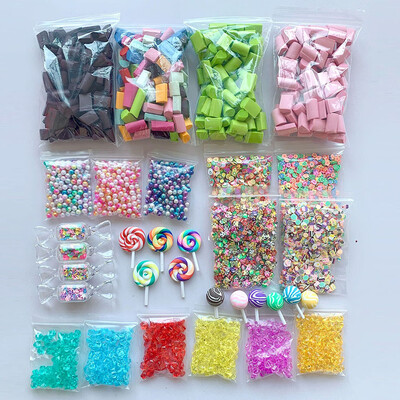 

〖Follure〗Slime Supplies Kit Foam Beads Charms Styrofoam Balls Tools For DIY Slime Making