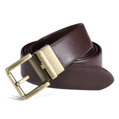 

Mens belt leather automatic buckle business leather belt youth leisure pants with foreign trade explosions