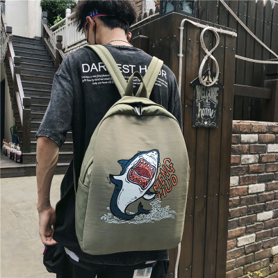 

Ins backpack female Korean version high school students Senlin junior high school tide brand large capacity Shoulder Bag Backpack