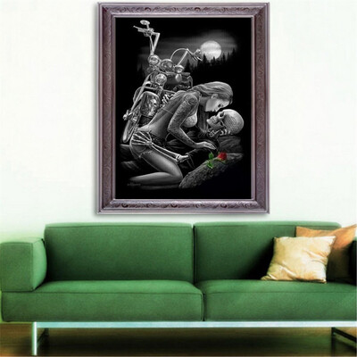

Siaonvr Halloween 5D Embroidery Paintings Rhinestone Pasted DIY Diamond Painting