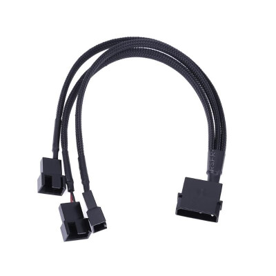 

4pin IDE Molex to 3-Port 3Pin4Pin Cooler Cooling Fan Splitter Power Cable