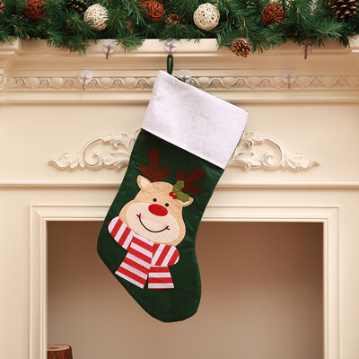 

Christmas Santa Socks Cute Ornaments Festival Party Xmas Tree Hanging Decoration