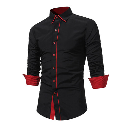 

Color Block Panel Slim Fit Shirt