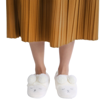 

Home SlippersWinter Warm Casual Shoes Cute Cartoon Soft Indoor Home Wear Slippers for WomenSlipper