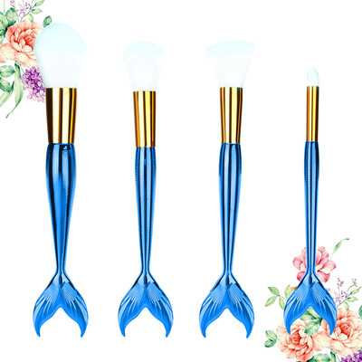 

Toponeto 4PCS Make Up Foundation Eyebrow Eyeliner Blush Cosmetic Concealer Brushes
