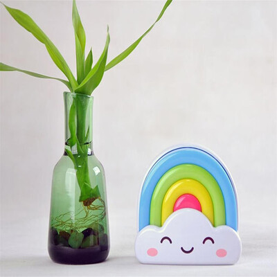 

Gobestart Rainbow LED Sound And Light Control Plug-In Night Light