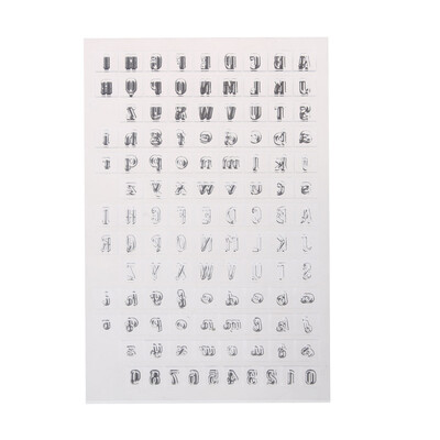 

Transparent Clear Stamp DIY Silicone Seals Scrapbooking Card 32