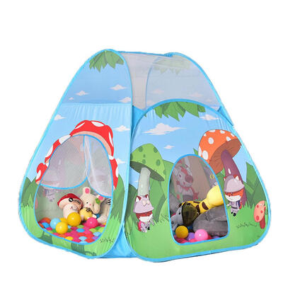 

Mushroom Forest Cartoon Teepee Toy Tent Indoor Outdoor Children Game Tent