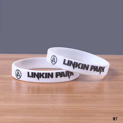 

1PC Link Park rock band Silicone Rubber Wristband bracelet jewelry