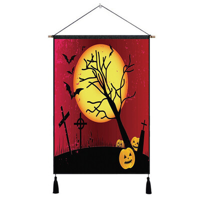 

Toponeto Unframed Hallowmas Oil Painting Print Picture Home Wall Room Wall Hanging