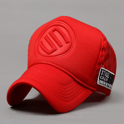 

Mens hat summer mesh baseball cap Korean sun sun visor sun hat outdoor breathable fashion hat wholesale