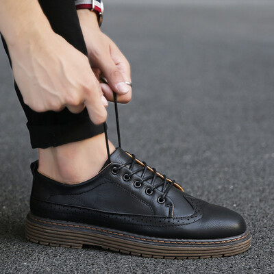 

Mens shoes summer new mens England wild Korean version of the trend of casual shoes shoes shoes tide shoes warm plus velvet shoes