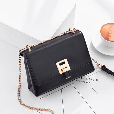 

Summer womens new fashion Korean version of the fashion chain bag single shoulder slanted bag lady square bag