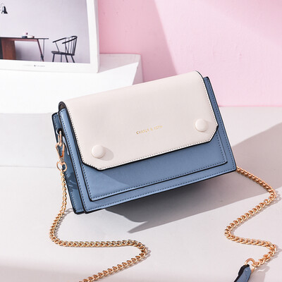 

Summer ladies fashion chain shoulder small square bag simple Joker ins Messenger bag