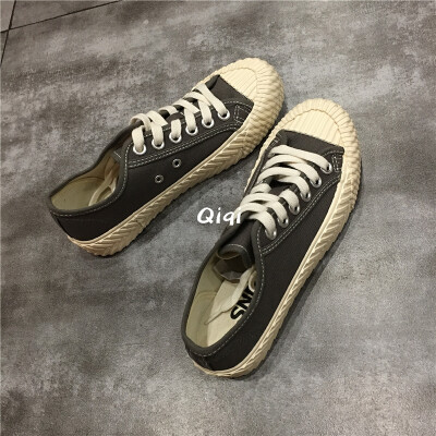 

Summer 2019 canvas shoes women Joker original wind shoes women Korean version of ulzzang board shoes women