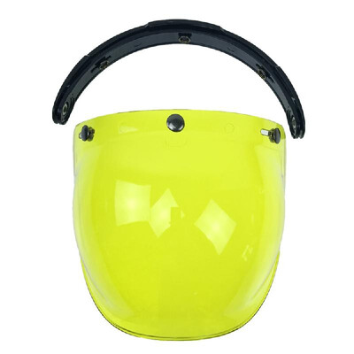 

3-Snap Bubble Wind Shield Visor For Biltwell Gringo&Bonanza Motorcycle Helmet