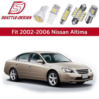 

15x White LED Dome Map Bulb Interior Light Package Kit For Nissan Altima 2002-06
