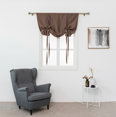 

Gobestart Thermal Insulated t Curtain for Small Window Valance Blind