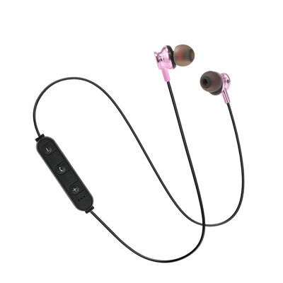 

Sport Bluetooth 41 Headphones Wireless Music Headsets Metal Earphone Magnetic Suction with Mic In-line Control