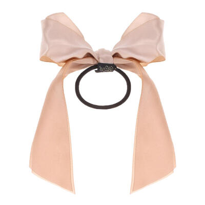 

Women Satin Ribbon Bow Hair Band Ponytail Holder Girls Hairstyle Wear Rope