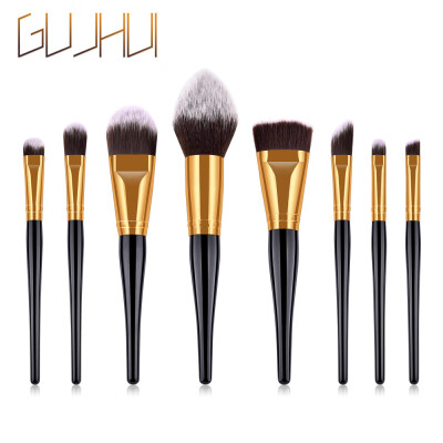 

Toponeto 8PCS Cosmetic Makeup Brush Brushes Set Foundation Powder Eyeshadow