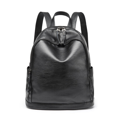 

2019 new shoulder bag womens Korean version of the tide wild college wind student bag fashion casual leather travel bag