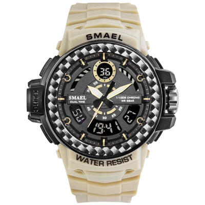 

SMAEL 8014 Multifunctional Sport Wristwatches Waterproof Digital Military Watch Male Analog Clock For Outdoor