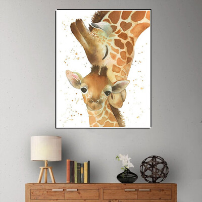 

Gobestart Animal Embroidery Paintings Rhinestone Pasted DIY Diamond Painting Cross Stitch