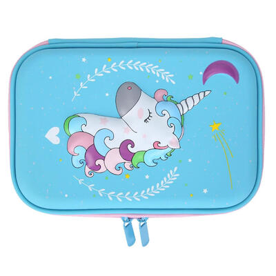

Cute Horse 3D EVA Pencil Box Large Capacity Pencil Bags Children Kids Gifts