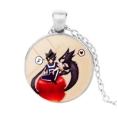 

26 Styles For You Choose Anime Boku No My Hero Academia Katsuki Deku All Might Cabochon Necklace Unisex Jewelry
