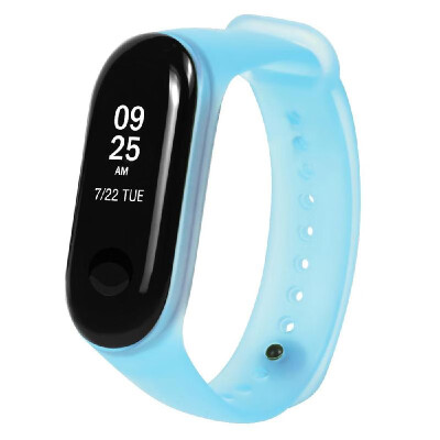 

Band Strap Watch Strap Wearable Replaceable Translucent Colorful Watch Band Replacement for XIAOMI MI Band 3