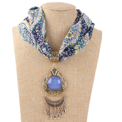 

Gobestart Floral Print Scarves Women Boho Beach Shawl Elegant Casual Wrap Necklace Scarf