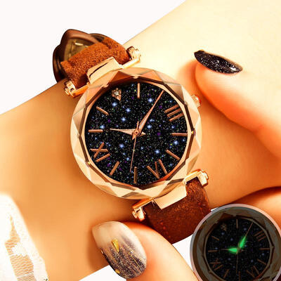 

Women Starry Sky Watch magnetic band Stainless Steel Quartz Wristwatch Lady Female Luxury Watches Reloj Mujer