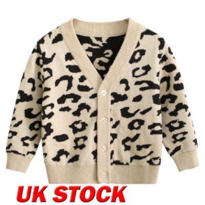 

Toddler Baby Kids Girl Boy Winter Warm Long Sleeve Sweater Cardigan Clothes Coat