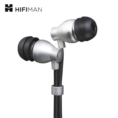 

HIFIMAN head collar technology RE800 silver topology diaphragm moving coil in-ear headphones hifi fever non-destructive ear plug earplugs