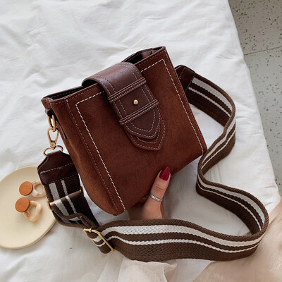 

Retro casual bag 2019 autumn new Korean fashion Joker popular broadband shoulder slung small square bag
