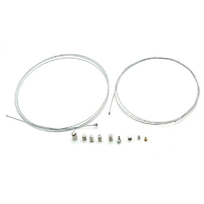 

Motorcycle Cable Repair Kit Universal Inner Clutch Throttle Brake Cable Repair Pack Autocycle Nipples