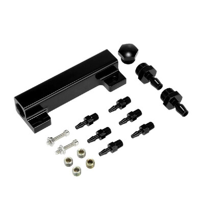

Aluminum Alloy Vacuum Manifold Kits 6 Port 18 NPT Turbo Wastegate Boost Block Intake Manifold Universal Modification Accessory