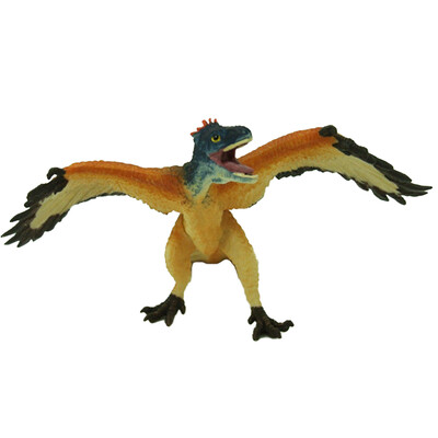 

Educational Plastic Simulated Archaeopteryx Dinosaur Model Kids Children Biological Toy Gift
