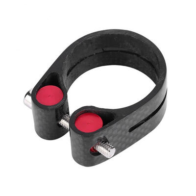 

Greensen 35mm Carbon Fiber Mountain Bike Bicycle Seat Post Clamp Quick Release Seat Post Clamp