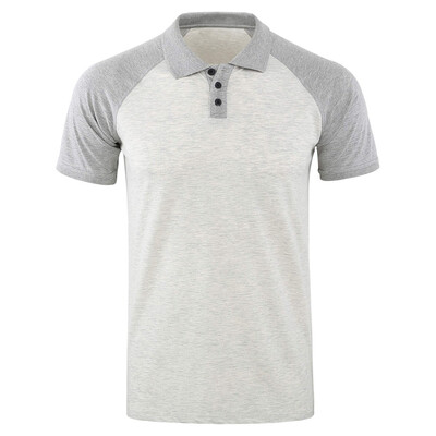 

Toponeto Fashion Mens Baggy Solid Short Sleeve Button Turn-down Collar Henley T Shirts