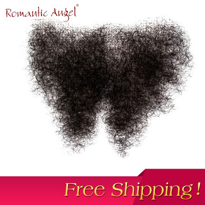 

Fake Pubic Hair Human Body Hair Private Use Silicone dolls Swiss Lace Hand Tied