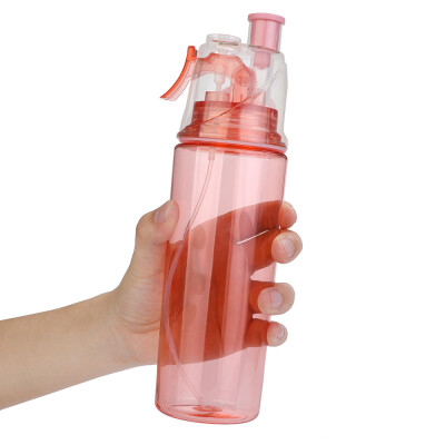 

Gobestart 600ML Sport Cycling Mist Spray Water Gym Beach Bottle Leak-proof Drinking Cup