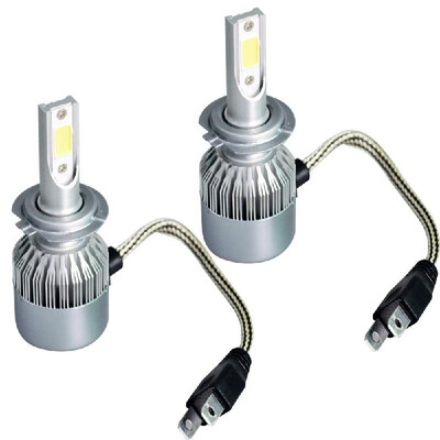 

2X COB H1 H3 H4 H7 H11 9005 9006 C6 10800LM 120W LED Car Headlight Kit HiLo Turbo Light Bulbs 6000K LED Driving Lamp All-in-one C